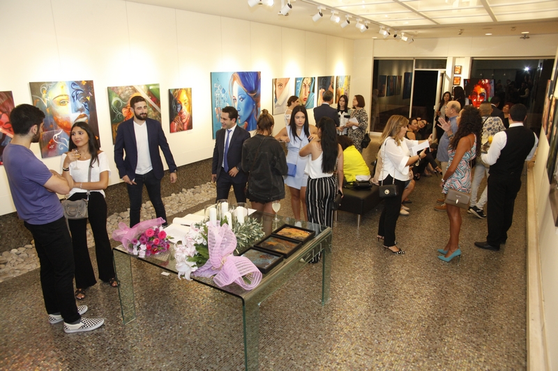 Opening of Nina Taher's Solo Exhibition 'Woman'